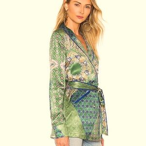 House of Harlow x Revolve Arthur wrap top XXS